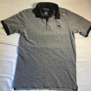 Vintage Rocawear Grey Polo Shirt Large L Y2K Baggy Skater Streetwear Embroidered